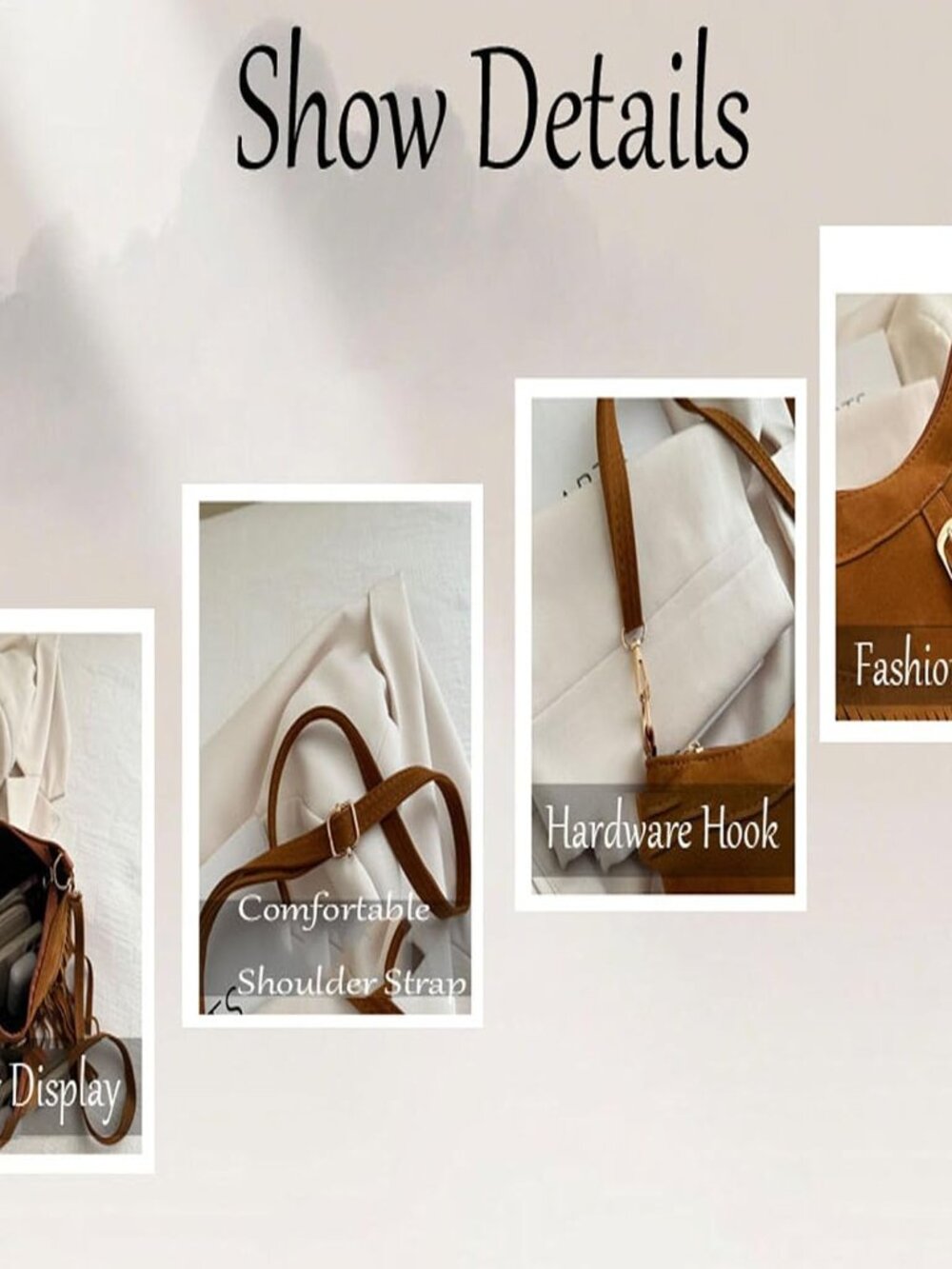 Western Purses For Women,Small Fringe Crossbody Bag With Wrist Strap Mini Hipppi - Picture 6 of 8